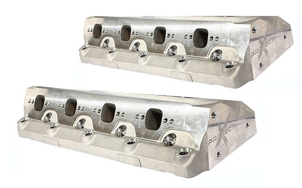 ProMaxx Performance 9205: Project X Bare Aluminum Cylinder Heads for Small Block Ford (210cc)