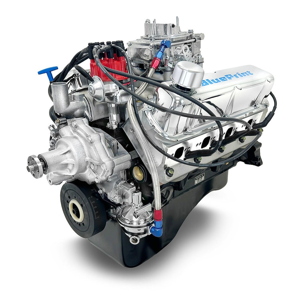 Blueprint Engines BP302CTCD: BP302CTCD Ford Small Block Compatible 302 ci. Deluxe Dressed Crate Engine [Front Sump]