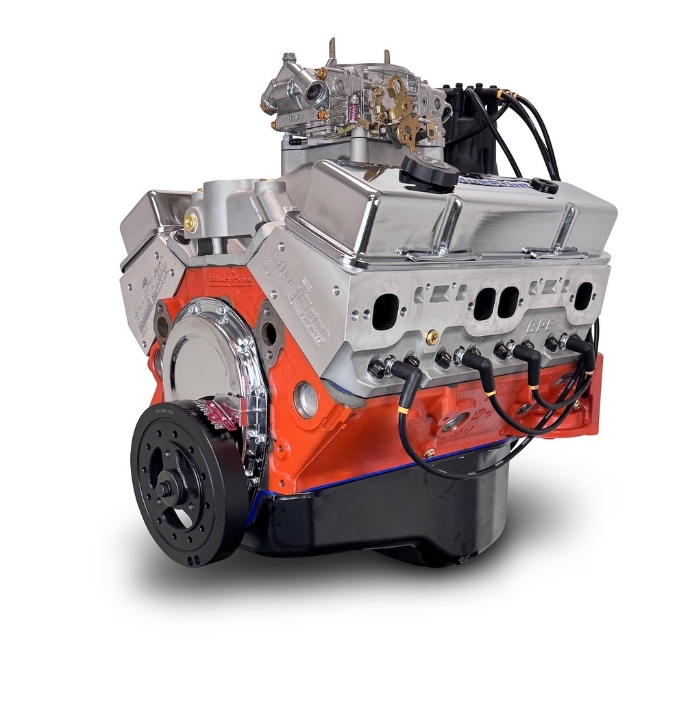 Blueprint Engines PS4541CTC1: PS4541CTC1 GM Compatible Small Block Chevy 454 ci. Base Dressed Carbureted ProSeries Engine [563 HP]