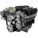 Blueprint Engines PSLS3763CTFK: PSLS3763CTFK GM LS 376 ci. (6.2L) ProSeries Deluxe Dressed Engine w/GM Plastic Intake Manifold & Polished Pulley Kit [530 HP]