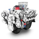 Blueprint Engines BP302RCTCK: BP302RCTCK Ford Small Block Compatible 302 ci. Crate Engine w/Polished Pulley Kit [Dual/Rear Sump]