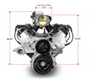 Blueprint Engines PSLS37650CTF: PSLS37650CTF GM LS 376 ci. (6.2L) ProSeries Base Dressed Engine w/LS3 Fabricated Aluminum Intake [525 HP]