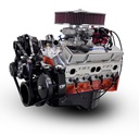Blueprint Engines BP4002CTFDK: BP4002CTFDK GM Compatible Small Block Chevy 400 ci. Deluxe Dressed Fuel Injected Crate Engine w/Black Pulley Kit [500 HP]