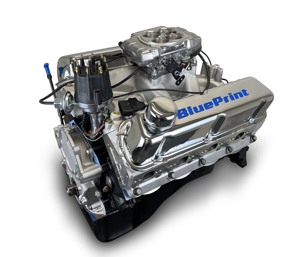 Blueprint Engines BPF4089CTF: BPF4089CTF Ford Small Block 408 ci. Base Dressed Fuel Injected Crate Engine [Front Sump]