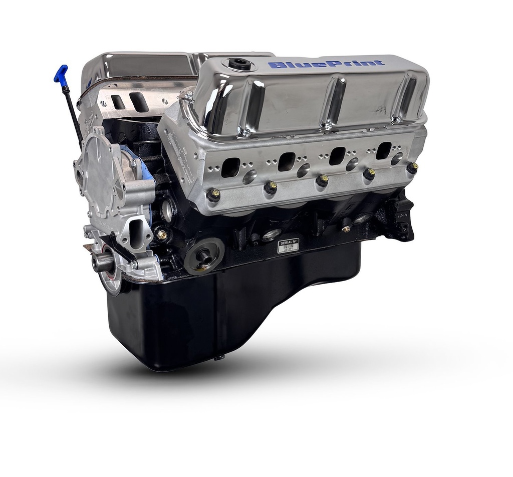 Blueprint Engines BPF4089CT: BPF4089CT Ford Small Block 408 ci. Stroker Long Block [Front Sump]