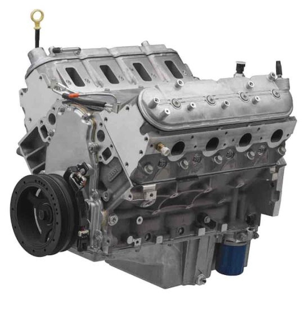 Chevrolet Performance 19435110: 19435110 GM LS376 525 6.2L Crate Engine Long Block Assembly