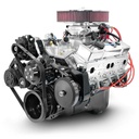 Blueprint Engines BP3505CTFK: BP3505CTFK GM Compatible Small Block Chevy 350 ci. Deluxe Dressed Fuel Injected Crate Engine w/Black Pulley Kit [390 HP]