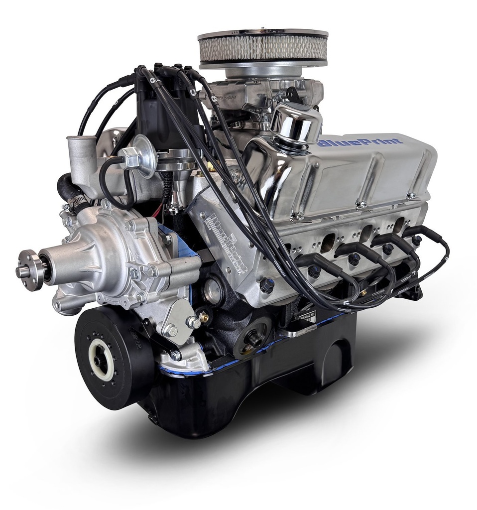 Blueprint Engines BP302RCTFD: BP302RCTFD Ford Small Block Compatible 302 ci. Deluxe Dressed Crate Engine [Dual/Rear Sump]