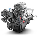 Blueprint Engines BP3479CTFKB: BP3479RCTFK Ford Small Block Compatible 347 ci. Crate Engine w/Polished Pulley Kit [Dual/Rear Sump]