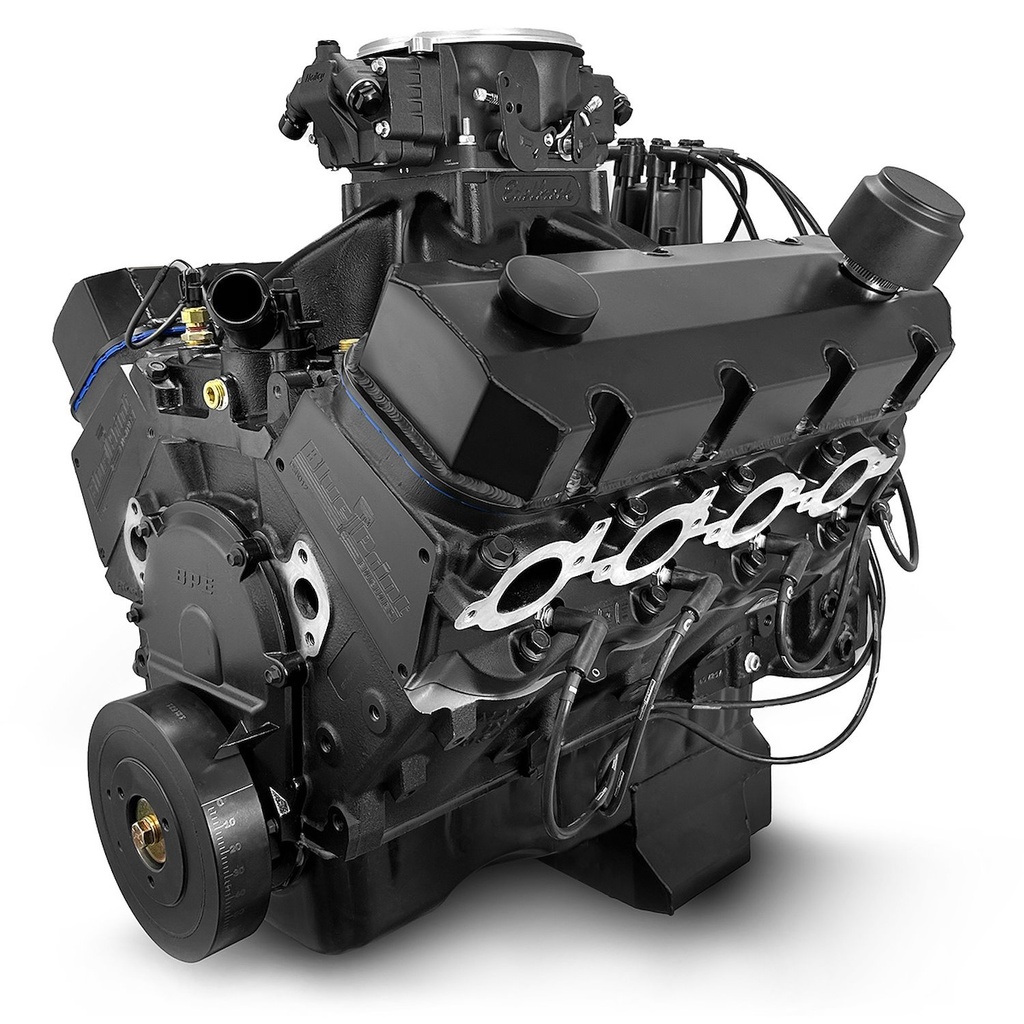 Blueprint Engines PS6320CTFX: PS6320CTFX 632CI GM Big Block Compatible Base Dressed, EFI, Blackout