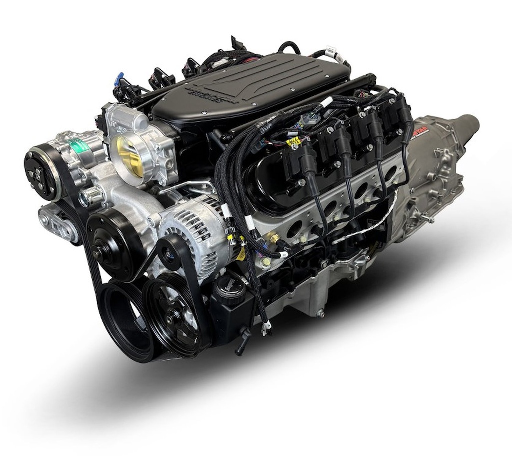 Blueprint Engines BLS3768K4L7: BLS3768K4L7 Standard Edition GM LS Compatible Builder Series, EFI, Natural Pulley Kit