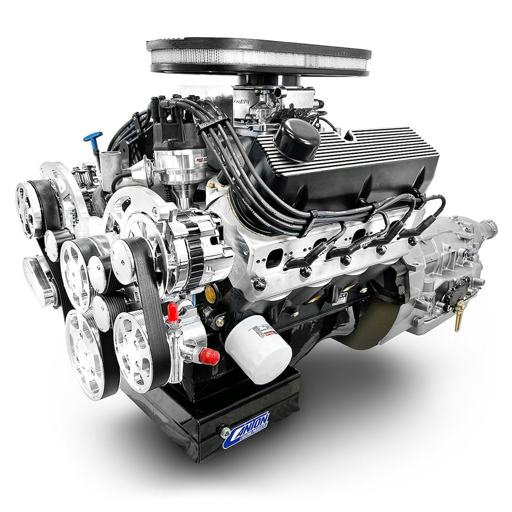 Blueprint Engines BF427FK4R7C: BF427FK4R7C Cobra Edition Ford Compatible Builders Series, EFI Engine & 4R70W Transmission w/Polished Kit [Front Sump]