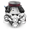 Blueprint Engines B383KTKX: B383KTKX Standard Edition GM Compatible Builder Series, Carb, Polished Pulley Kit