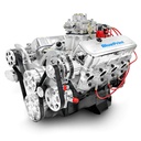 Blueprint Engines BP4967CTCK: BP4967CTCK GM Compatible Big Block Chevy 496 ci. Deluxe Dressed Carbureted Crate Engine w/Polished Pulley Kit [600 HP]