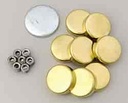 Milodon 34033: Brass Freeze Plug Kit Big Block Chevy 396-454