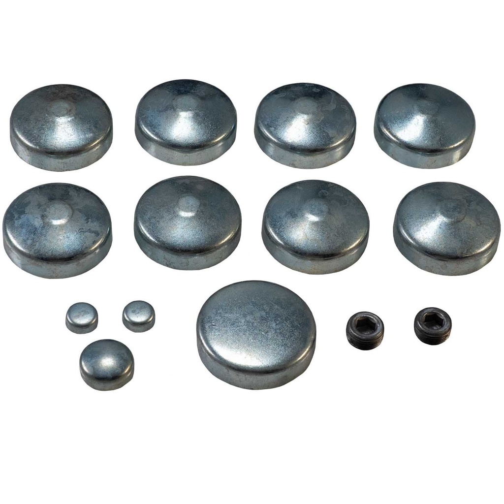 Melling MPE-115R: MPE-115R Stock Replacement Expansion Plug Kit Pontiac 5.3L, 5.7L, 6.4L, 6.6L, 6.9L, 7.0L, 7.5L