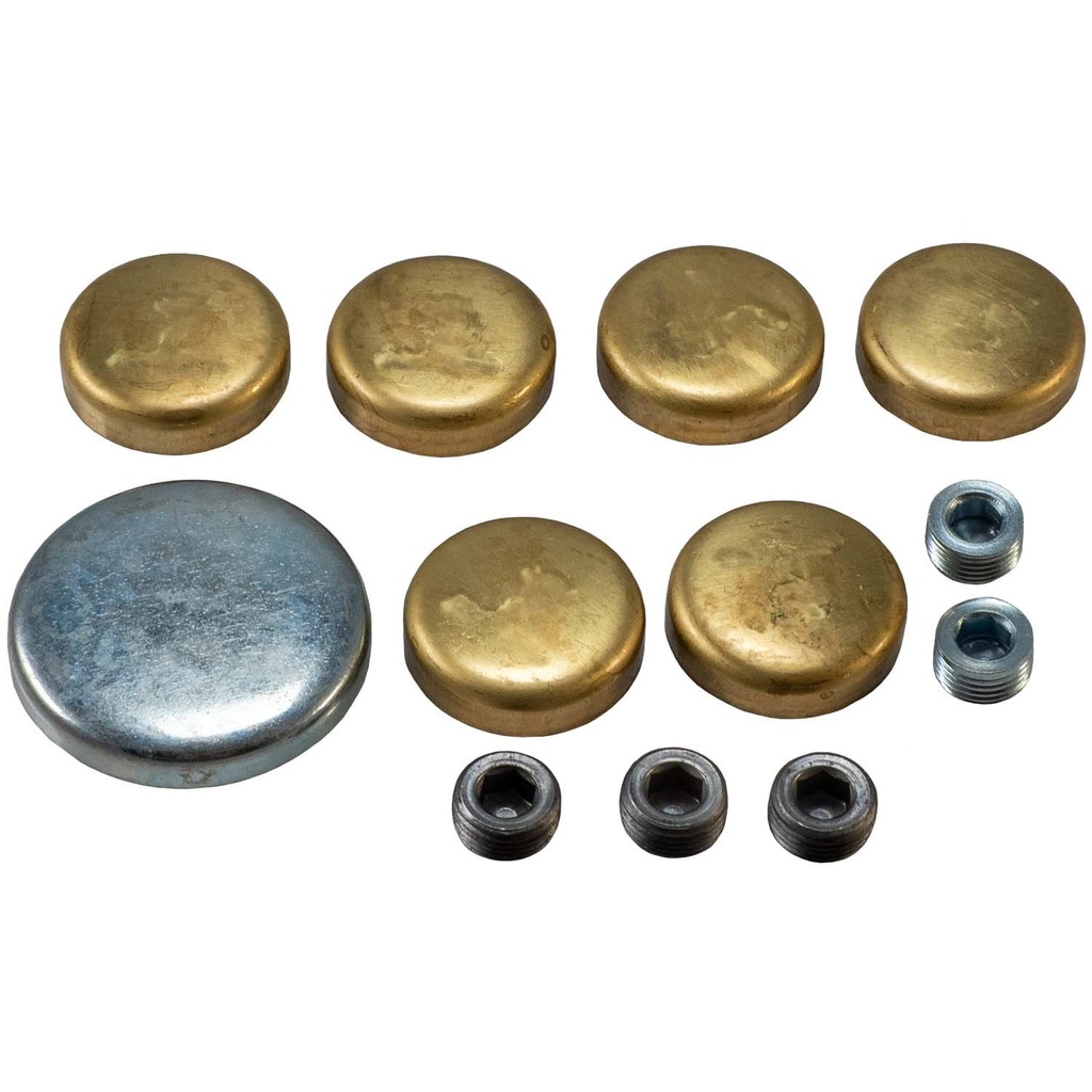 Melling MPE-609BR: MPE-609BR Stock Replacement Expansion Plug Kit Ford 5.8L, 6.6L