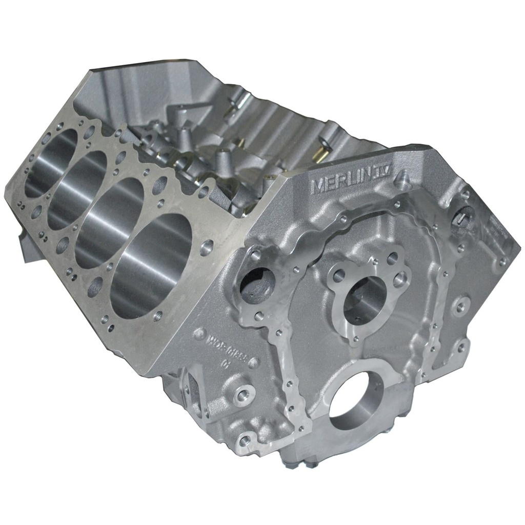 World Products 091112: Merlin IV Big Block Chevy Cast Iron Engine Bare Block