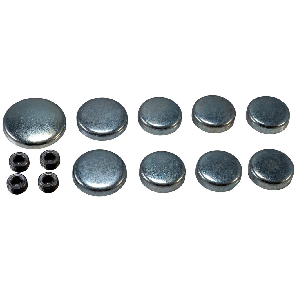 Melling MPE-117R: MPE-117R Stock Replacement Expansion Plug Kit AMC, Jeep 4.7L, 5.0L, 5.6L, 5.9L, 6.4L, 6.6L
