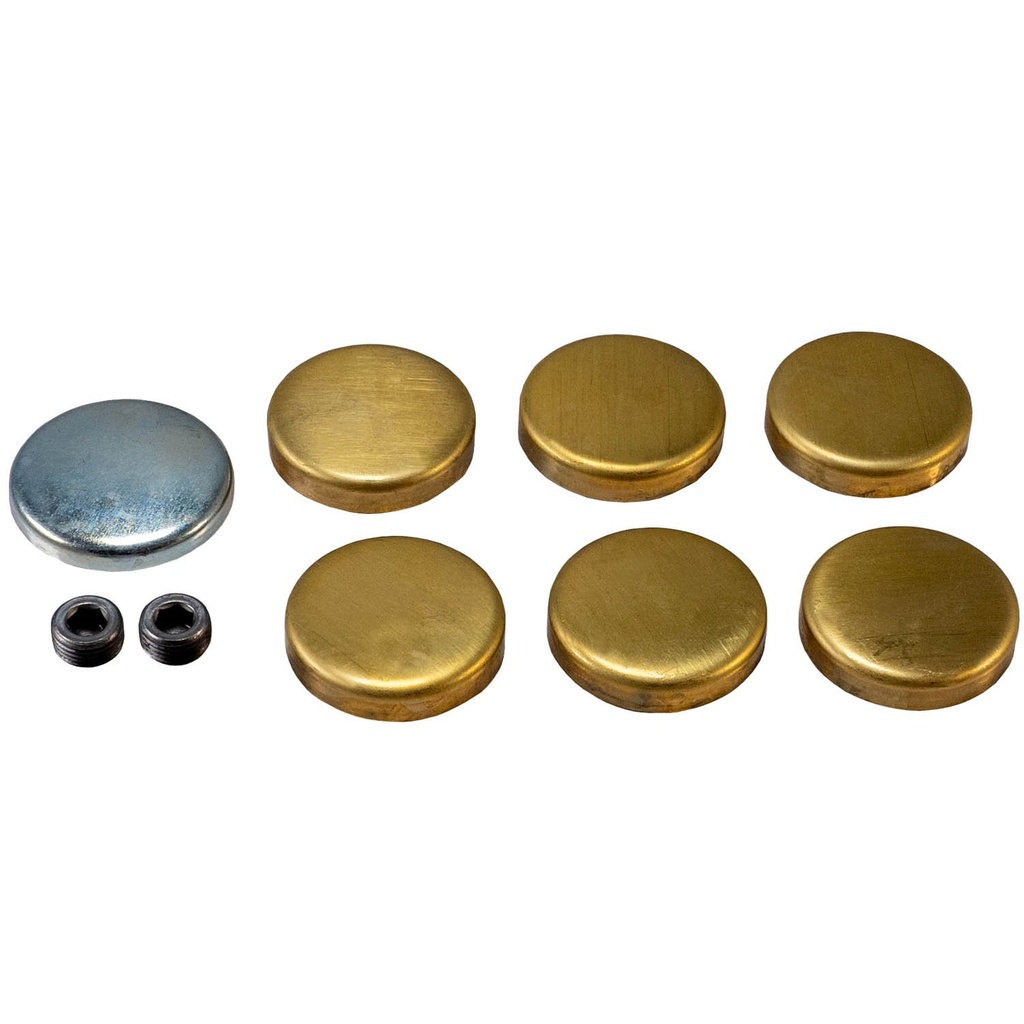 Melling MPE-116BR: MPE-116BR Stock Replacement Expansion Plug Kit AMC, International, Jeep 3.2L, 3.3L, 3.8L, 4.2L