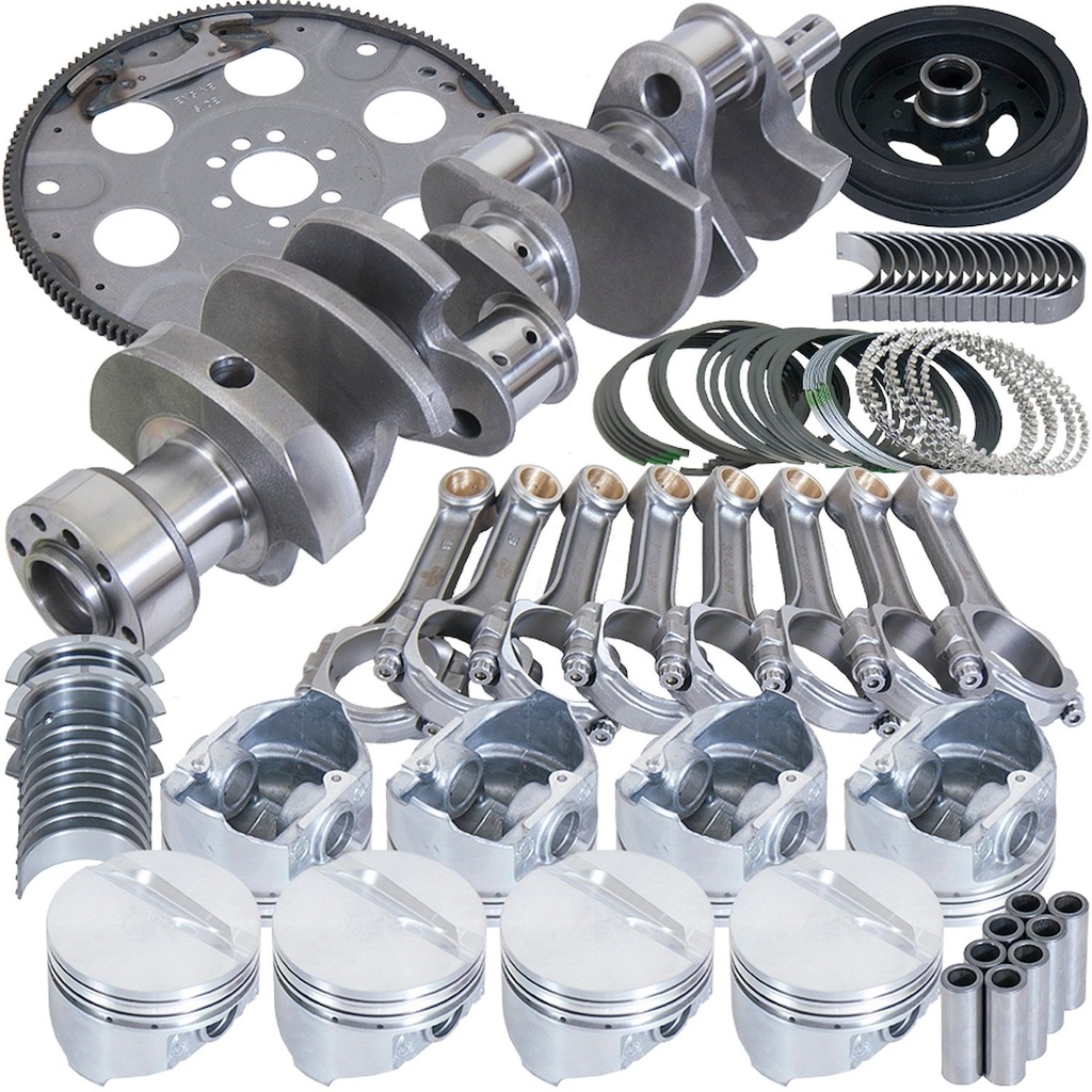 Eagle B13005L03053: Eagle Chevy Small Block 1pc Seal Balanced Street and Strip Rotating Assemblies