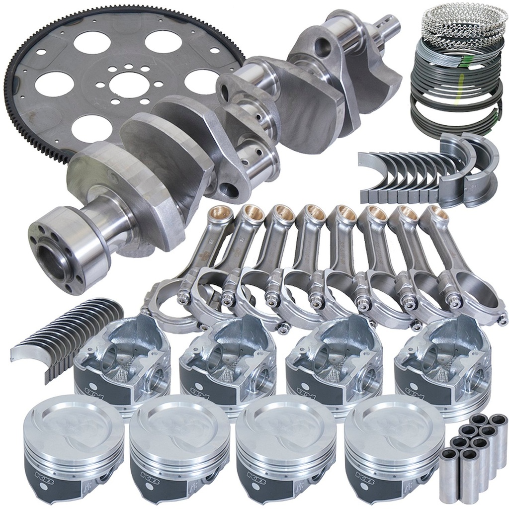 Eagle B13054L03053: Eagle Chevy Small Block 1pc Seal Balanced Street and Strip Rotating Assemblies