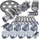 Eagle B13054L03053: Eagle Chevy Small Block 1pc Seal Balanced Street and Strip Rotating Assemblies
