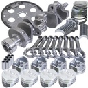 Eagle B15402L04053: Small Block Chevy Street & Strip Rotating Assembly [357 ci, 1 Piece Rear Main Seal]