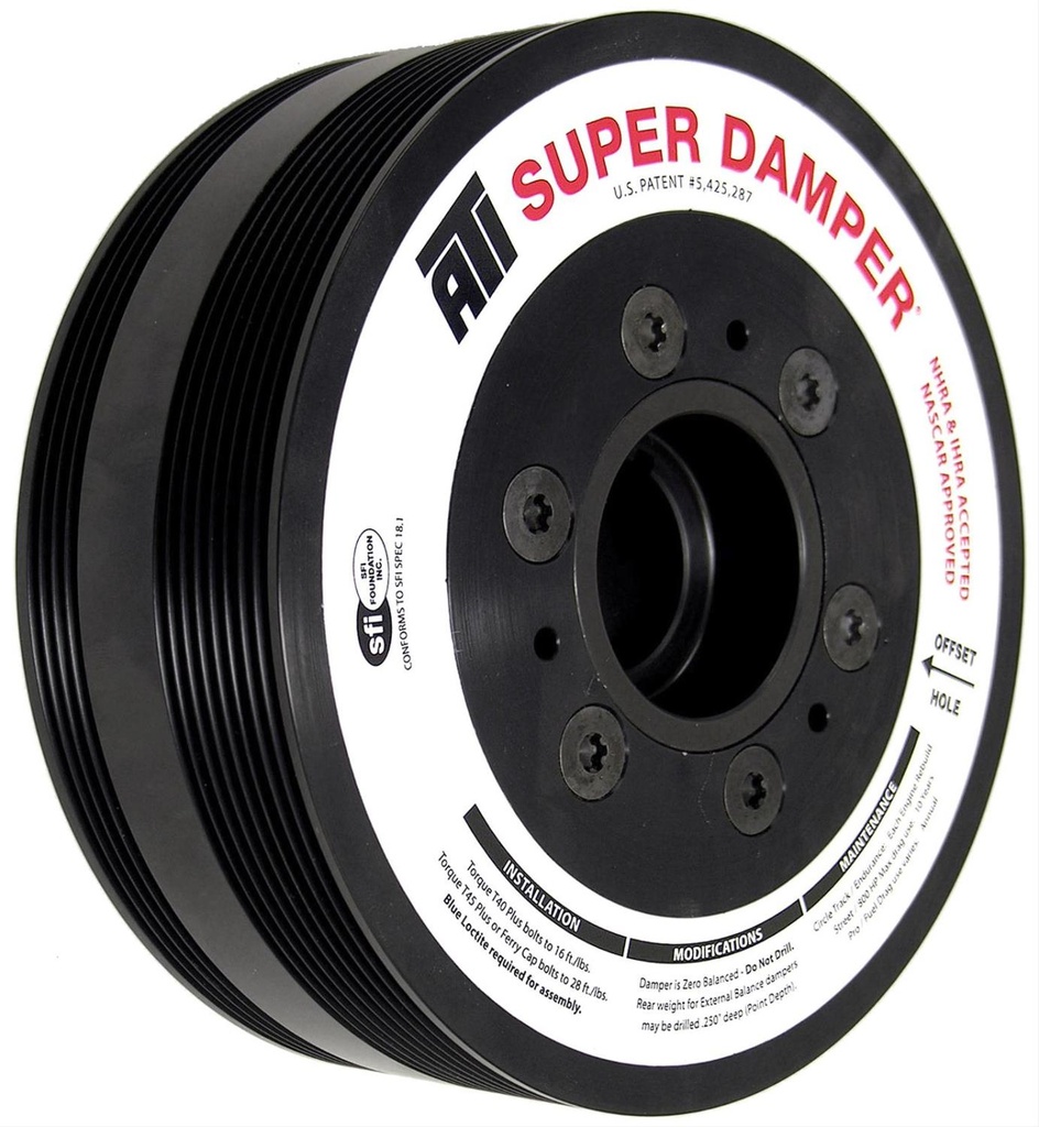 ATI 918620: 918620 Super Damper Corvette LS7 [With A/C]