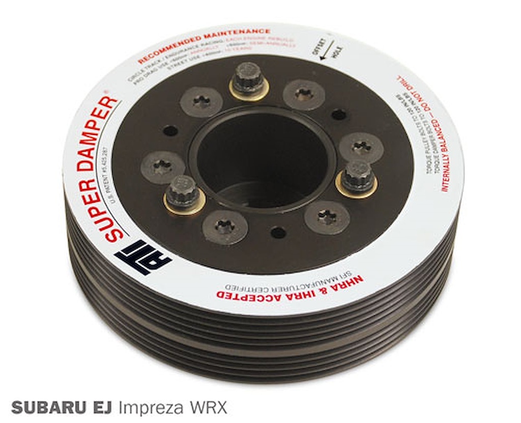ATI 917991: DAMPER-5.5-AL-4 / 5 SERP GROOVES-SUBARU WRX E52022 25 ENGINE