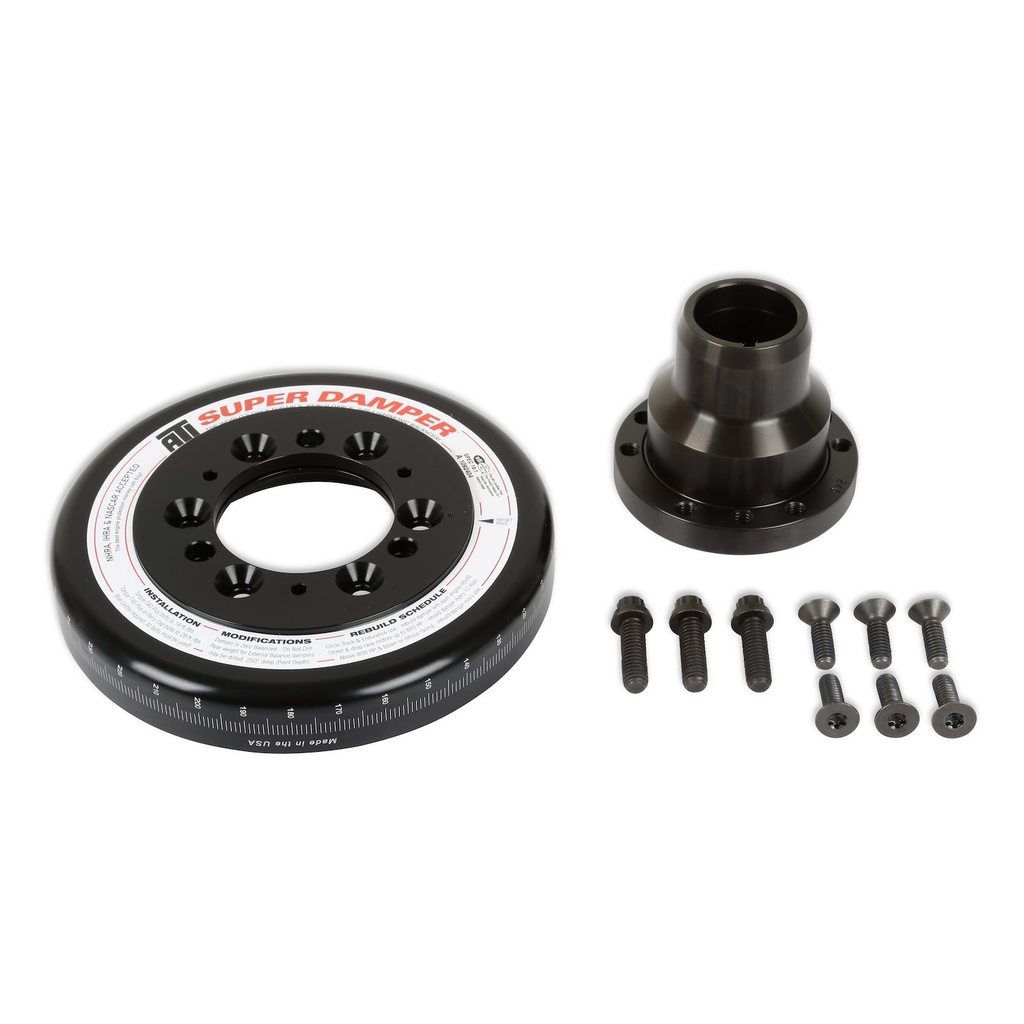 Holley 97-361: 97-361 Gen III Hemi Mid-Mount Accessory Drive Replacement SFI Damper [w/VVT]