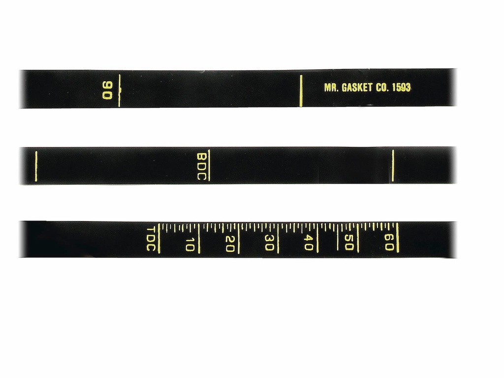 Mr Gasket 1593: Balancer Timing Tape BB-Chrysler 383-440cu