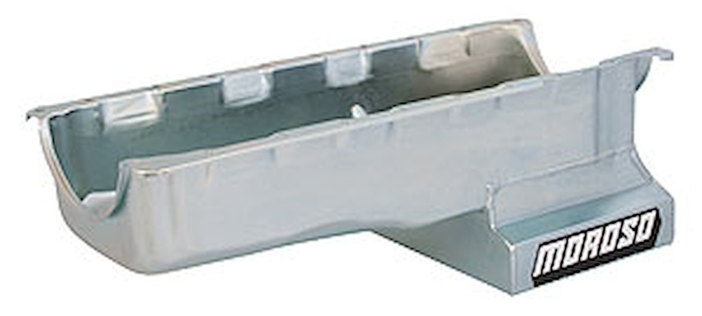 Moroso 20413: Street/Strip Oil Pan Fits Most GM Rear Steer Chassis