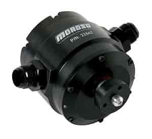 Moroso 22842: Enhanced 4-Vane Vacuum Pump -12AN Fitting