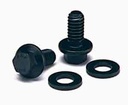 ARP 254-1802: Black Oxide Oil Pan Bolts Small Block Ford