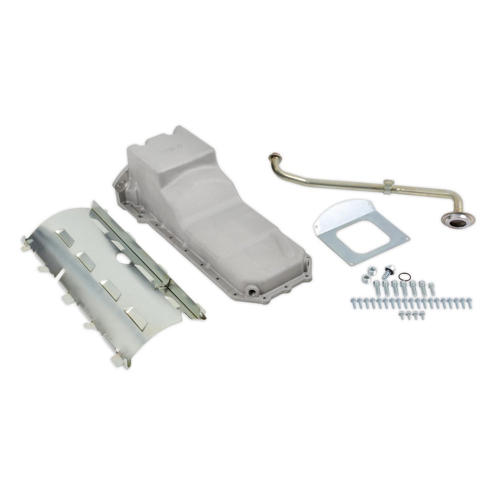 Holley 302-76: 302-76 Engine Swap Rear Sump Oil Pan Kit for Gen III Hemi 5.7L, 6.4L Engines w/VVT [Natural Finish]