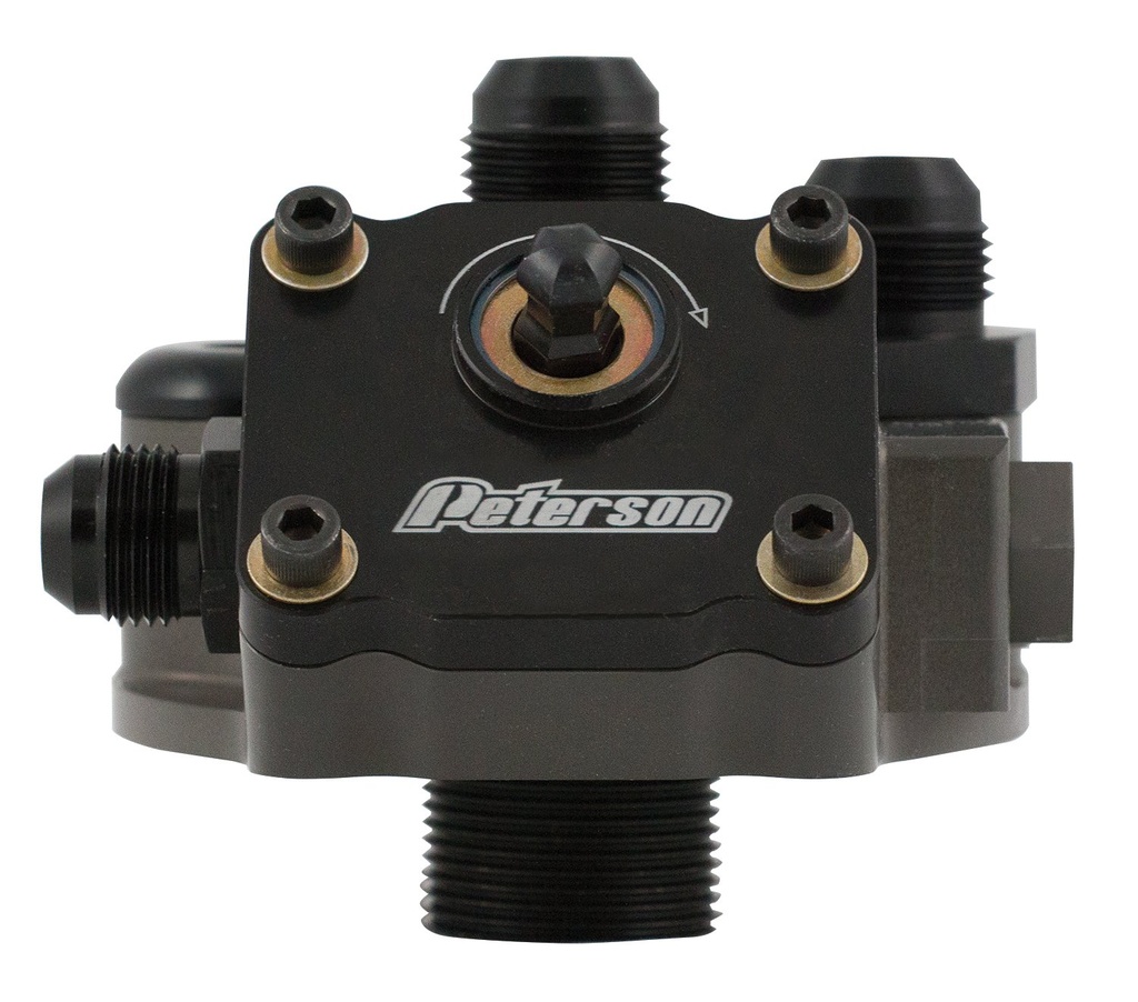Peterson Fluid Systems 09-1561: Large Filter Mount With Primer 1-1/2"-12 Post
