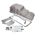 Top Street Performance 81075: 81075 Oil Pan, Cast Aluminum Low-profile Retro-fit 5.7-Quart, LS, Satin