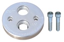 Clear View Filtration 200: 200 Chevy Block Adapter Kit, #12 Threaded Ports, High-Flow Design, w/ Mounting Bolts & Viton O-Rings