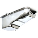Trans Dapt 9414: Chrome Oil Pan 1986-2000 Small Block Chevy 305-350