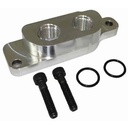 Moroso 23688: Remote Oil Filter Adapter GM LS Series