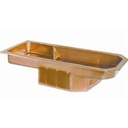 Milodon 31000: 31000 Steel Oil Pan for Mopar Gen III Hemi 5.7/6.1/6.4L A/B/C/E-Body, Engine Swap with Stock K-Member [Gold Iridite]