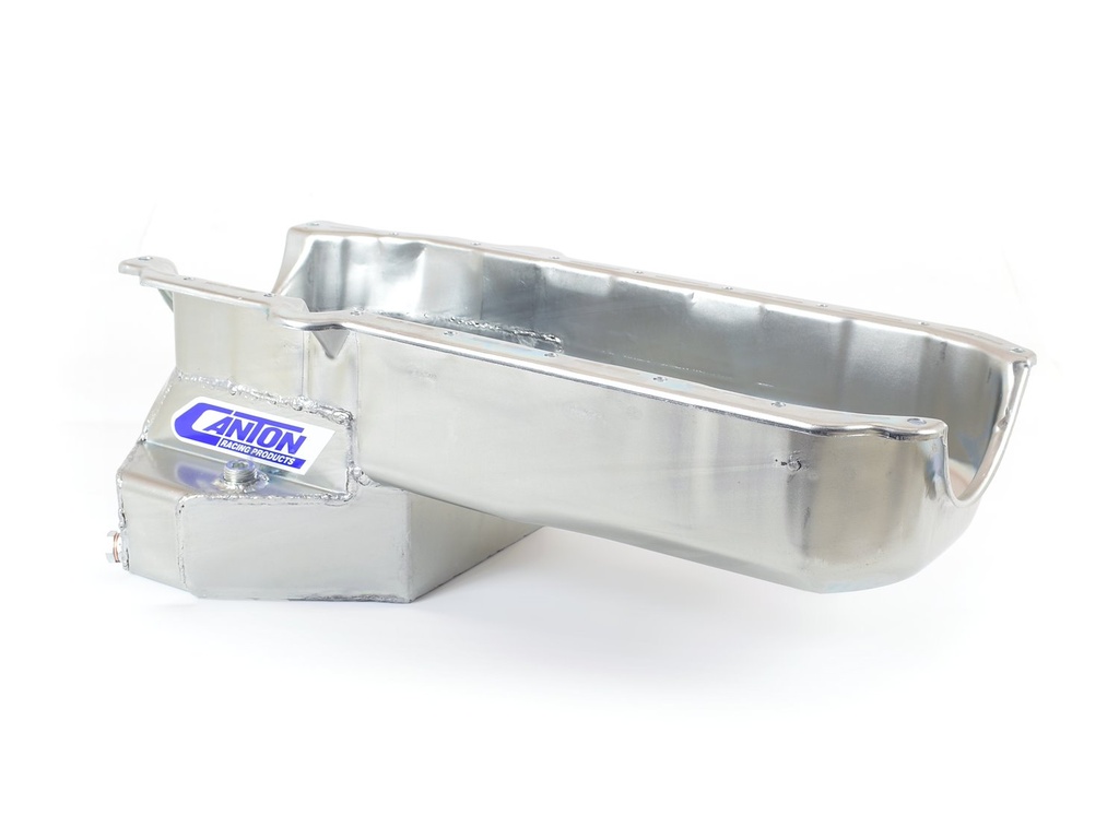 Canton Racing Products 15-244T: 15-244T Street / Strip Oil Pan 1985-Up Small Block Chevy (1-Piece Rear Seal)