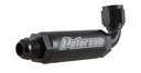 Peterson Fluid Systems 09-0408: Inline High Flow Scavenge Filter 90° -12AN Inlet and -12AN Outlet