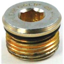 Moroso 97006: Oil Pan Drain Plug -8AN with 3/4" x 16 Threads Magnetic Tip