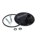 Peterson Fluid Systems 09-0004: Oil Filter Block Off Plate Chevy Bow Tie