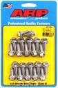 ARP 435-1804: BB Chevy1-pc oil pan gasket w/alum timing cover hex bolt kit