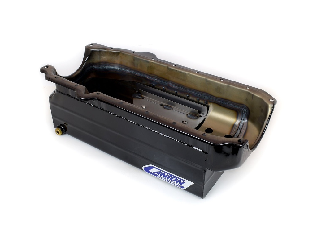 Canton Racing Products 18-100T: 18-100T Marine Oil Pan 1986-Up Small Block Chevy Blocks (1-piece Rear Seal)