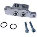Moroso 23707: 90-Degree Remote Oil Filter Adapter GM LS Series