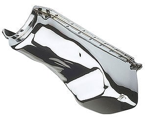Trans Dapt 9294: Chrome Oil Pan 1965-90 Big Block Chevy 396-454
